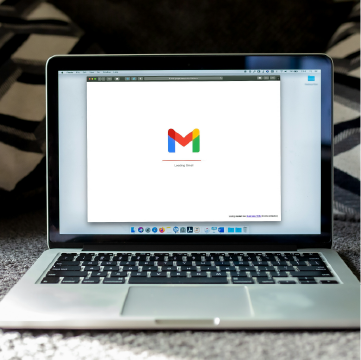 picture of computer screen gmail